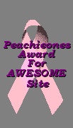 Peachie One Award